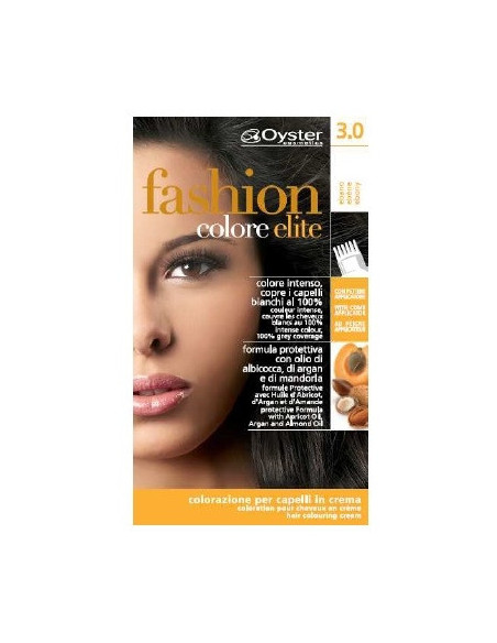FASHION ELITE hårfärg 3.0, mörkbrun 50ml+50ml+15ml