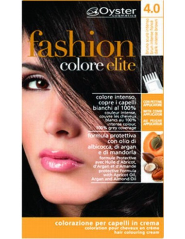 FASHION ELITE hair color 4.0, Moka 50ml+50ml+15ml