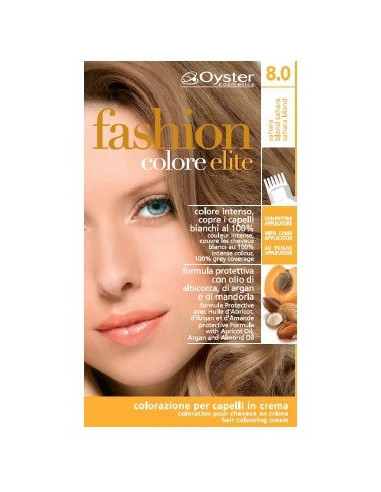FASHION ELITE hair color 8.0, golden blond 50ml+50ml+15ml
