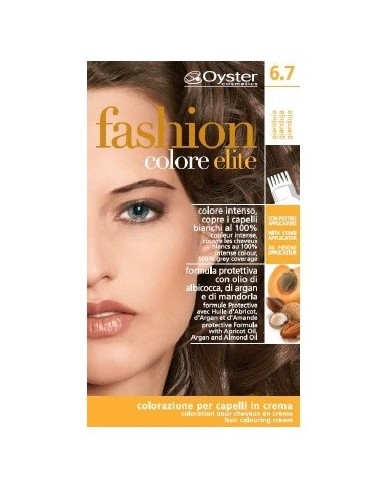 FASHION ELITE hair color 6.7, cocoa brown 50ml+50ml+15ml