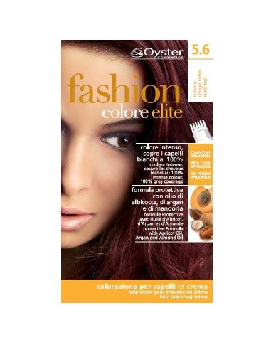 FASHION ELITE hair color 5.6, ruby 50ml+50ml+15ml