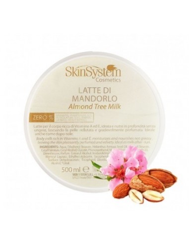 SkinSystem Almond Body Milk, deeply moisturizing 500ml