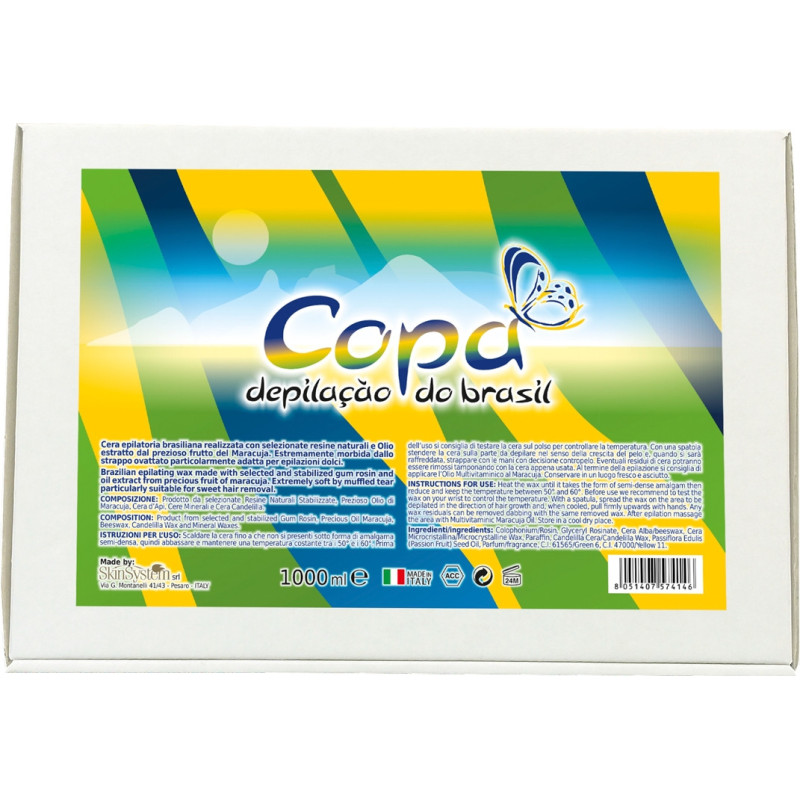 SkinSystem COPA Elastic-hard wax, for a bikini area 1000ml