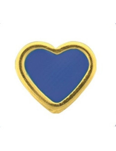 Örhängen Hjärtan blå, par