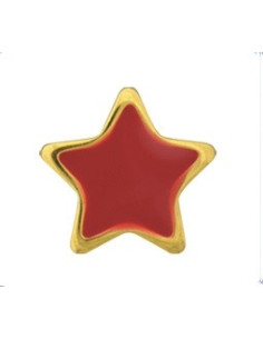 Örhängen Stjärnor röda, par