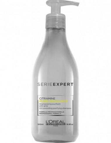 Dziļi attīrošs šampūns normāliem un taukainiem matiem L'Oreal Professionnel Serie Expert Pure Resource 500ml