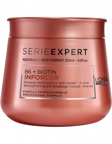 Firming hair mask, which prevents brittleness. * L'Oreal Professionnel Serie Expert Inforcer 250ml