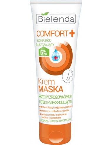 COMFORT + Foot cream-mask, exfoliating, rough skin 100ml