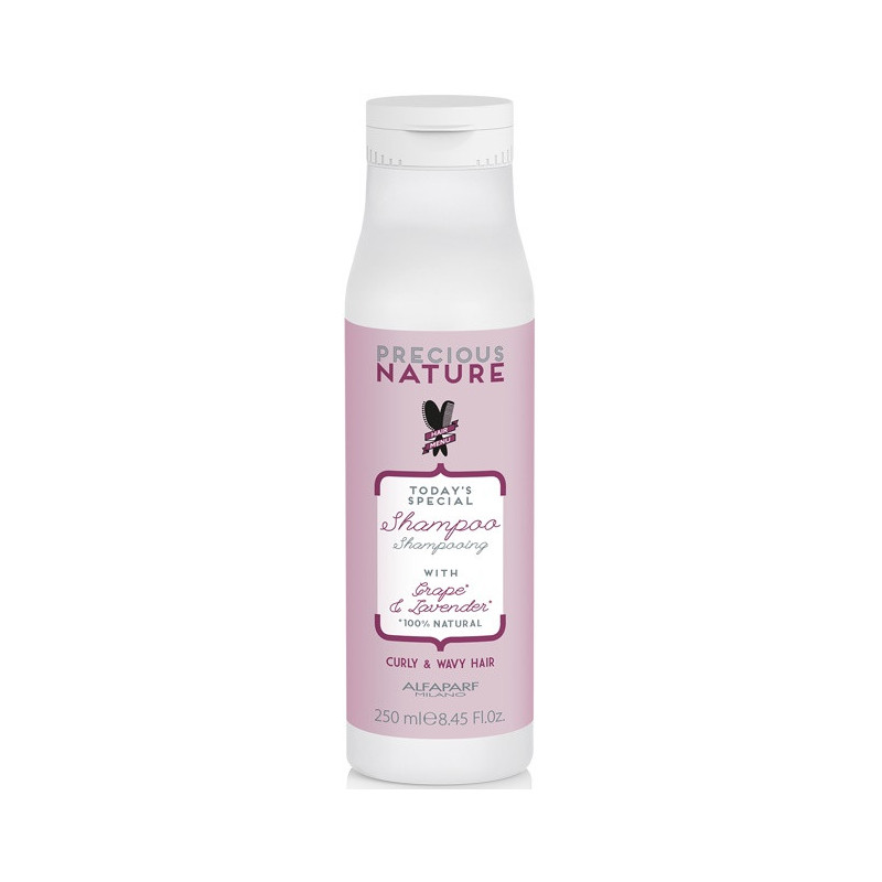 PRECIOUS NATURE FOR CURLY &amp, WAVY HAIR GENTLE CLEANSING SHAMPOO 250ml