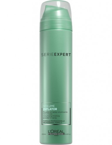 Volume Inflator apjomu piešķirošs izsmidzināms pūderis. L'Oreal Professionnel Serie Expert Volumetry 250ml