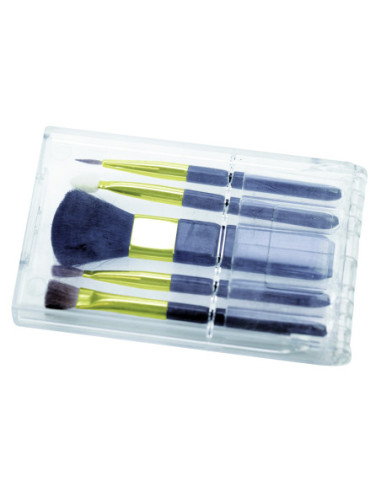 Set of different makeup brushes, 5pcs / set.