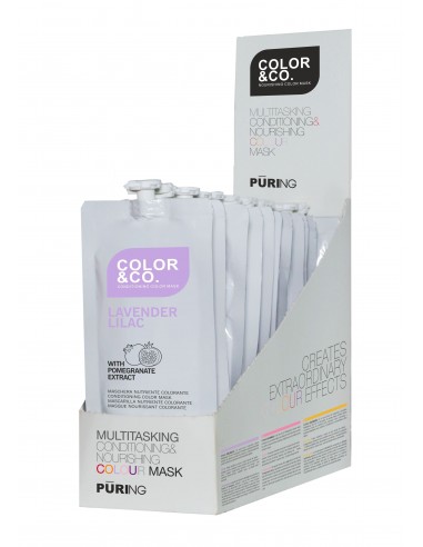 PŪRING COLOR&CO  Cream-color lavender -pastel 12 * 50ml