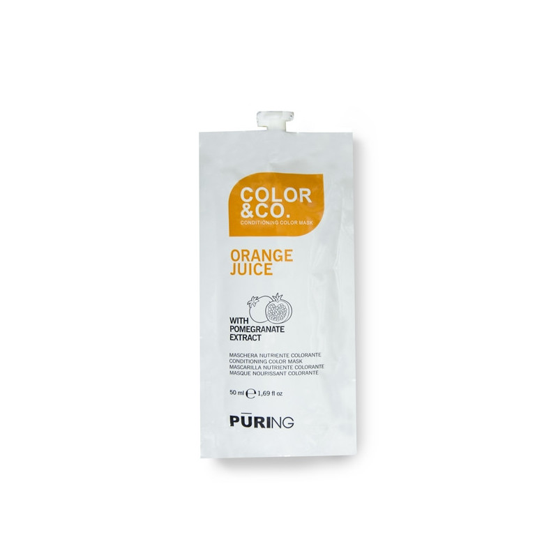 PŪRING COLOR&CO Cream-color  intense orange 50ml