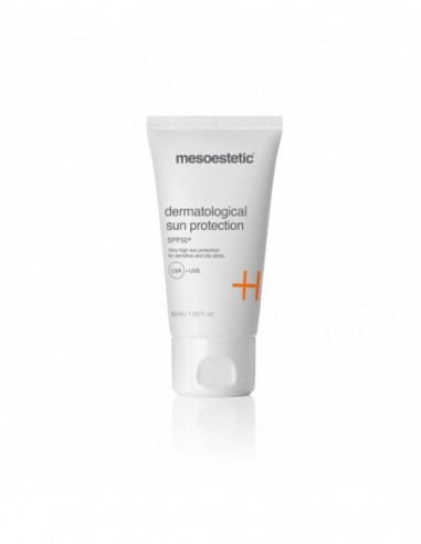 Dermatological sun protection SPF50+ for sensitive, combination and oily skin 50ml