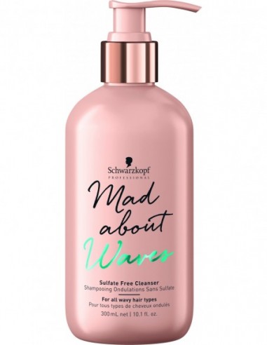 Mad About Waves sulfate free cleanser for wavy hair 300ml