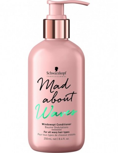 Mad About Waves windswept conditioner for wavy hair 250ml