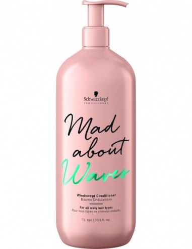 Mad About Waves windswept conditioner for wavy hair 1000ml