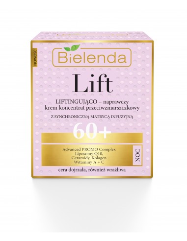 LIFT Cream-Concentrate face, renewing, lifting, 60+, night 50ml