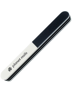 Nail file gray / white, 1pc.