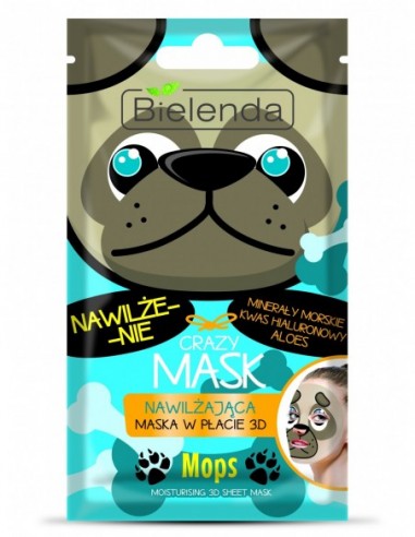 CRAZY MASK Face Mask, Moisturizing MOPS 1pc