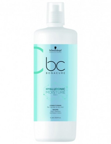 BC Bonacure Hyaluronic Moisture Kick kondicionieris matu mitrināšanai 1000ml