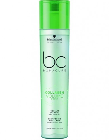 BC Bonacure Collagen Volume Boost micelārais šampūns matu apjomam 250ml