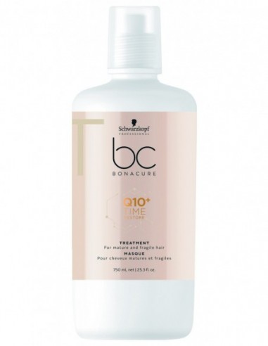 BonaCure Q10+ Time Restore treatment for mature hair 750ml