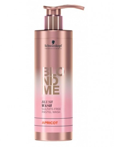 BlondMe Blush Wash - Apricot mazgāšanas līdzeklis ar pasteļtoņa efektu 250ml