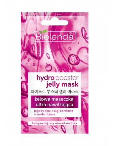 HYDRO BOOSTER JELLY MASK Face mask, moisturizing, for all skin types 8g