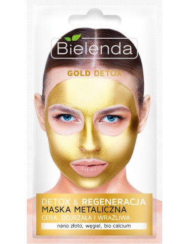 GOLD DETOX For face, detoxifies, mature and sensitive skin 8g