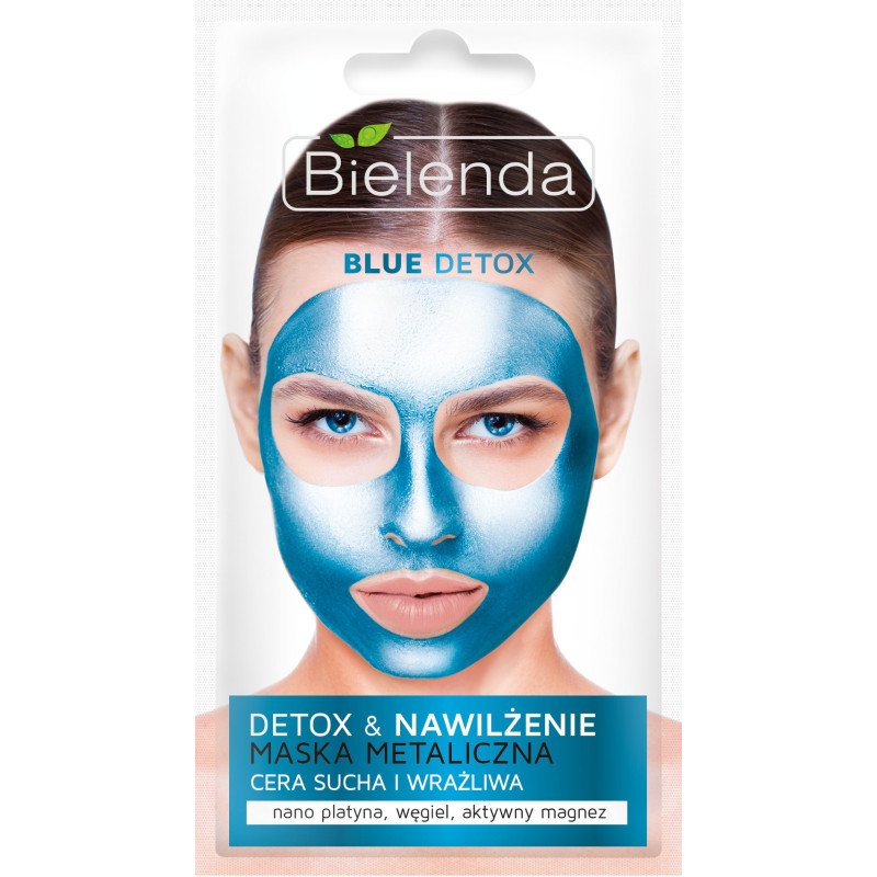 BLUE DETOX Maska sejai, detoksificē, sausai un jutīgai ādaii 8g
