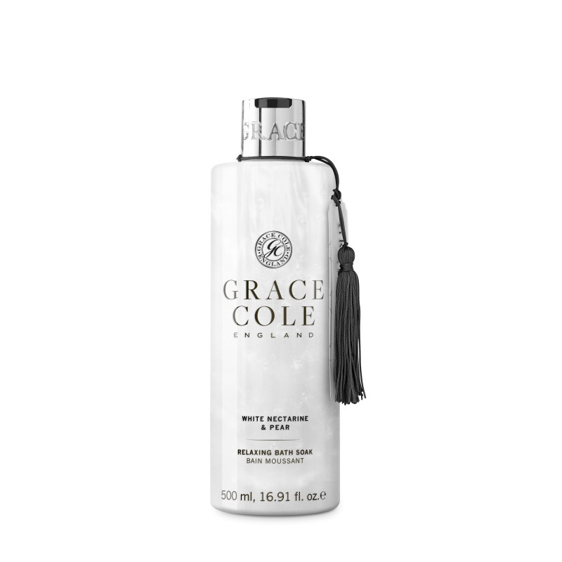 GRACE COLE Bath foam, White nectarine / Pear 500ml