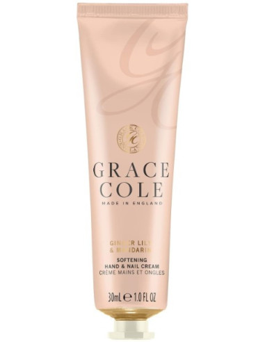 GRACE COLE Hand &amp, Nail Cream, Ginger Lily & Mandarin 30ml