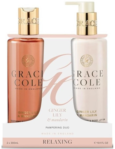 GRACE COLE Body Set Ginger Lily & Mandarin DUO