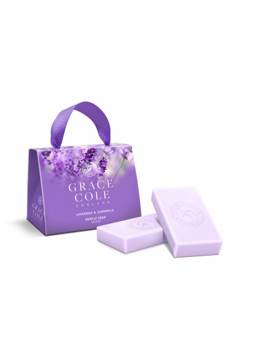 GRACE COLE Soap Lavender &amp, Chamomile 2x75g