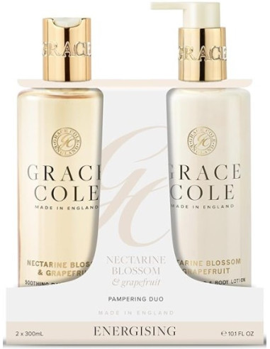 GRACE COLE Body Set Nectarine flowers & Grapefruit 300mlDUO