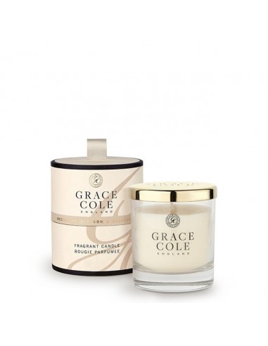 GRACE COLE Candle Nectarine flowers &amp, Grapefruit