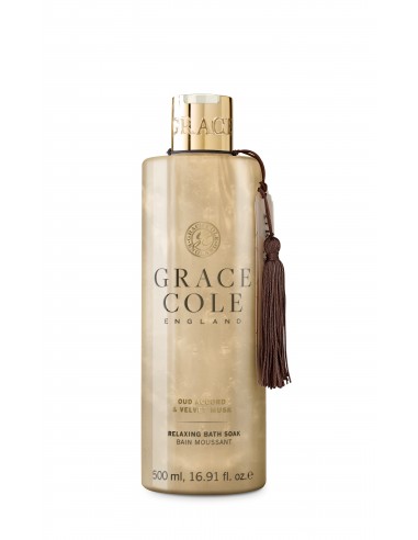 GRACE COLE Bath Soak Oud Accord &amp, Velvet Musk 300ml