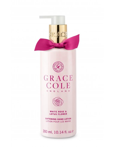 GRACE COLE Losjons rokām, Baltā roze/Lotosa zieds 300ml