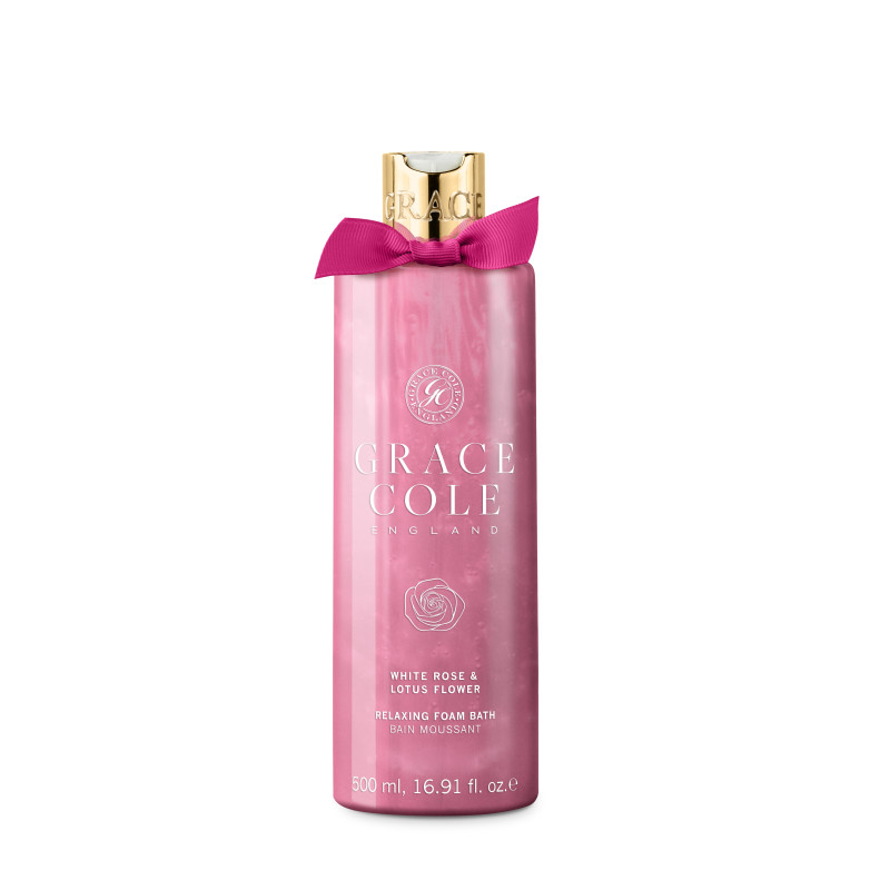 GRACE COLE Vannas putas, Baltā roze/Lotosa zieds 500ml