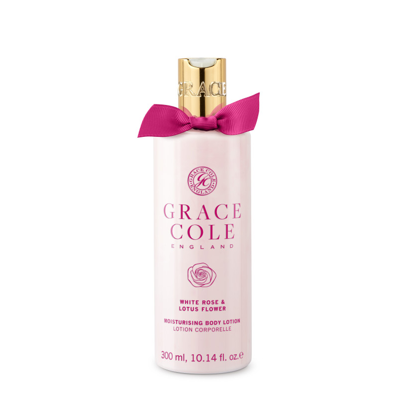 GRACE COLE Body Lotion, White Rose / Lotus Flower 300ml