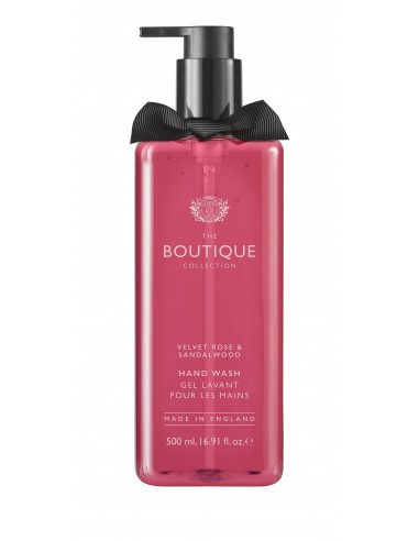 BOUTIQUE Liquid soap, velvet rose/sandalwood 500ml