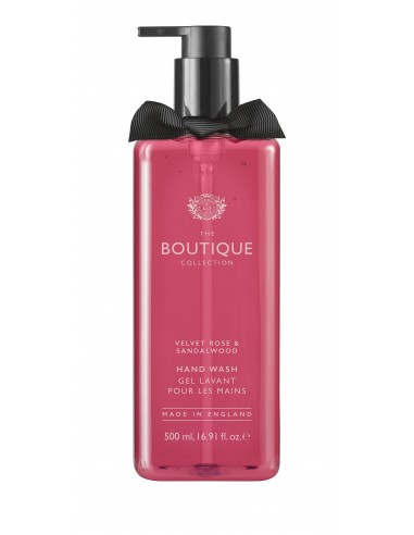 BOUTIQUE Šķidrās ziepes, velveta roze/sandalkoks 500ml