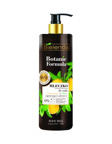 BOTANIC FORMULA Body Milk, Lemon + Mint 400ml