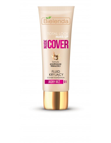 MAKE-UP NUDE COVER Fluid toning, masking No.01 30g