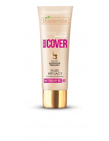 MAKE-UP NUDE COVER Fluid toning, masking No.02 30g