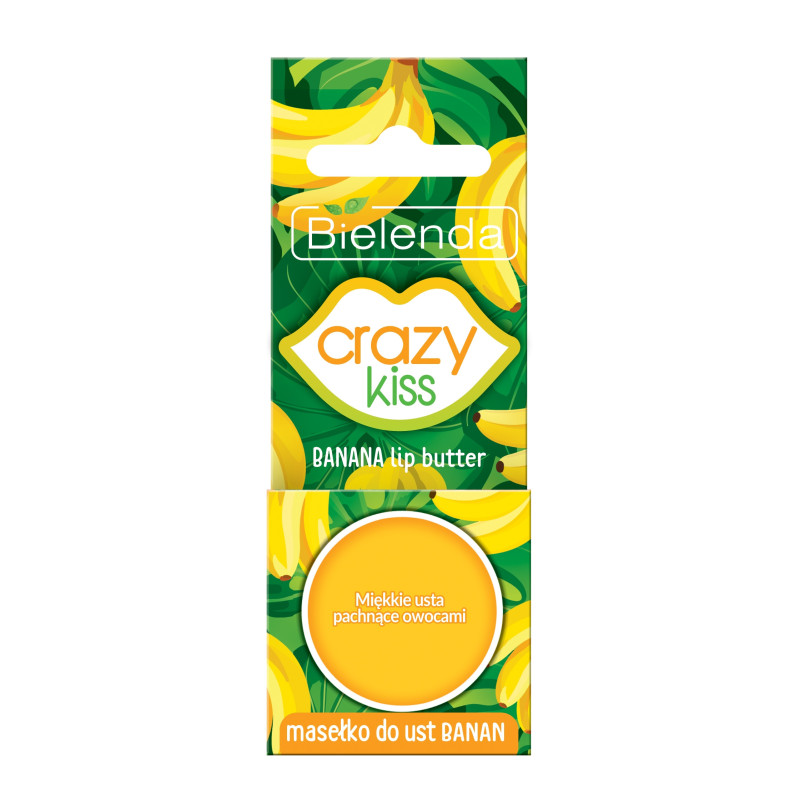 CRAZY KISS Lip butter,banana, nourishing 10g