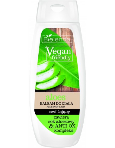 VEGAN FRIENDLY Balzams ķermenim, mitrinošs, alveja 400ml