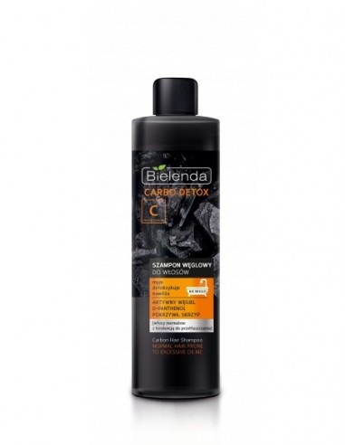 CARBO DETOX Shampoo for normal / oily hair, charcoal 250ml