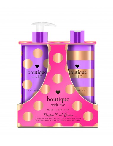 BOUTIQUE Kit for the care of Hands &amp, Body, Pasiflora 500ml DUO